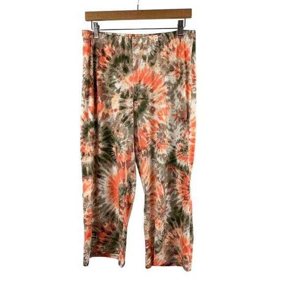 AnyBody Womens Sleeveless Tank & Wide-Leg Pants Set Tie-Dye Pattern Size SP - Picture 4 of 9